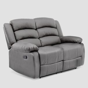 Sofá 2 Cuerpos Reclinable Moderno New Praga 8041lff