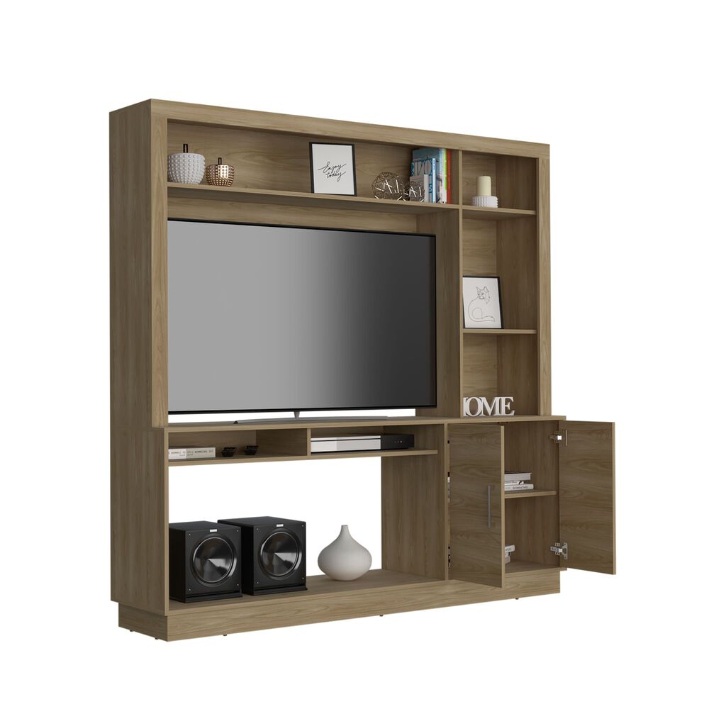 Estante Tv 55" 2 Puertas 180x180x40 Cm image number 2.0