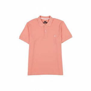 Polera B&aacute;sica Lisa Regular Manga Corta Cuello Piqu&eacute; Hombre Herald