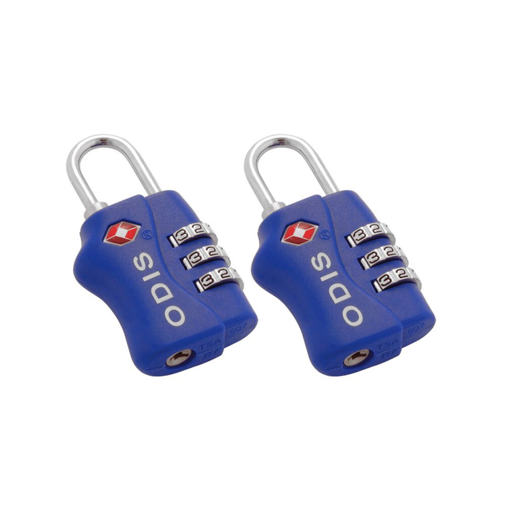 Pack Viajero: 2 Candados Odis Tsa Maleta Viaje - Azul image number 3.0