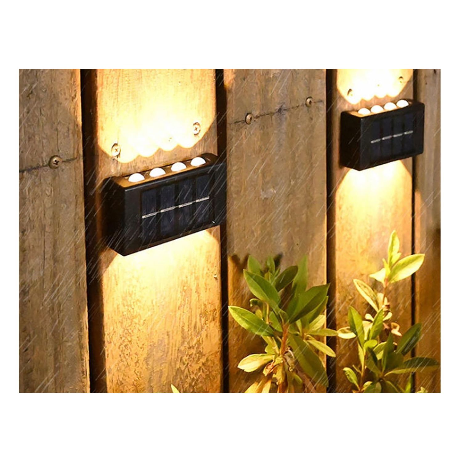 Lamapara De Pared Solar Con Sensor Movimiento Decoracion Jardin image number 2.0