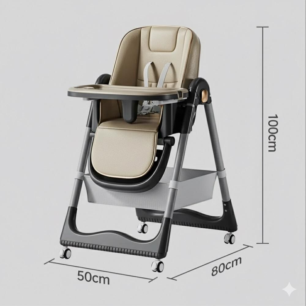 Silla De Comer Bebé Con Respaldo Reclinable image number 8.0