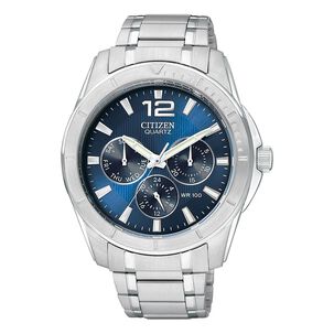 Reloj Citizen Hombre Ag8300-52l Multi-cal Quartz