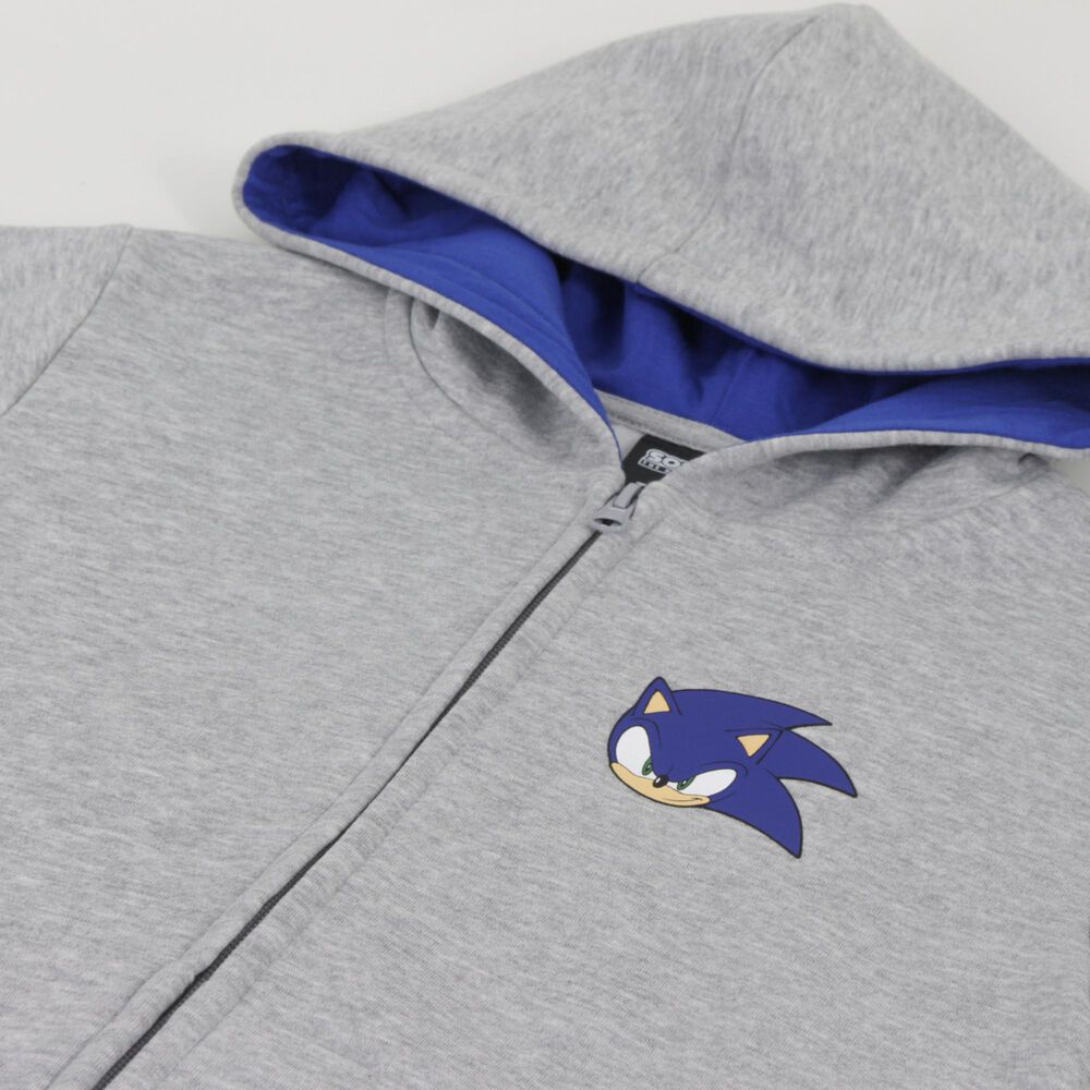 Conjunto Buzo Ni&ntilde;o Gris Back Print Sonic image number 2.0