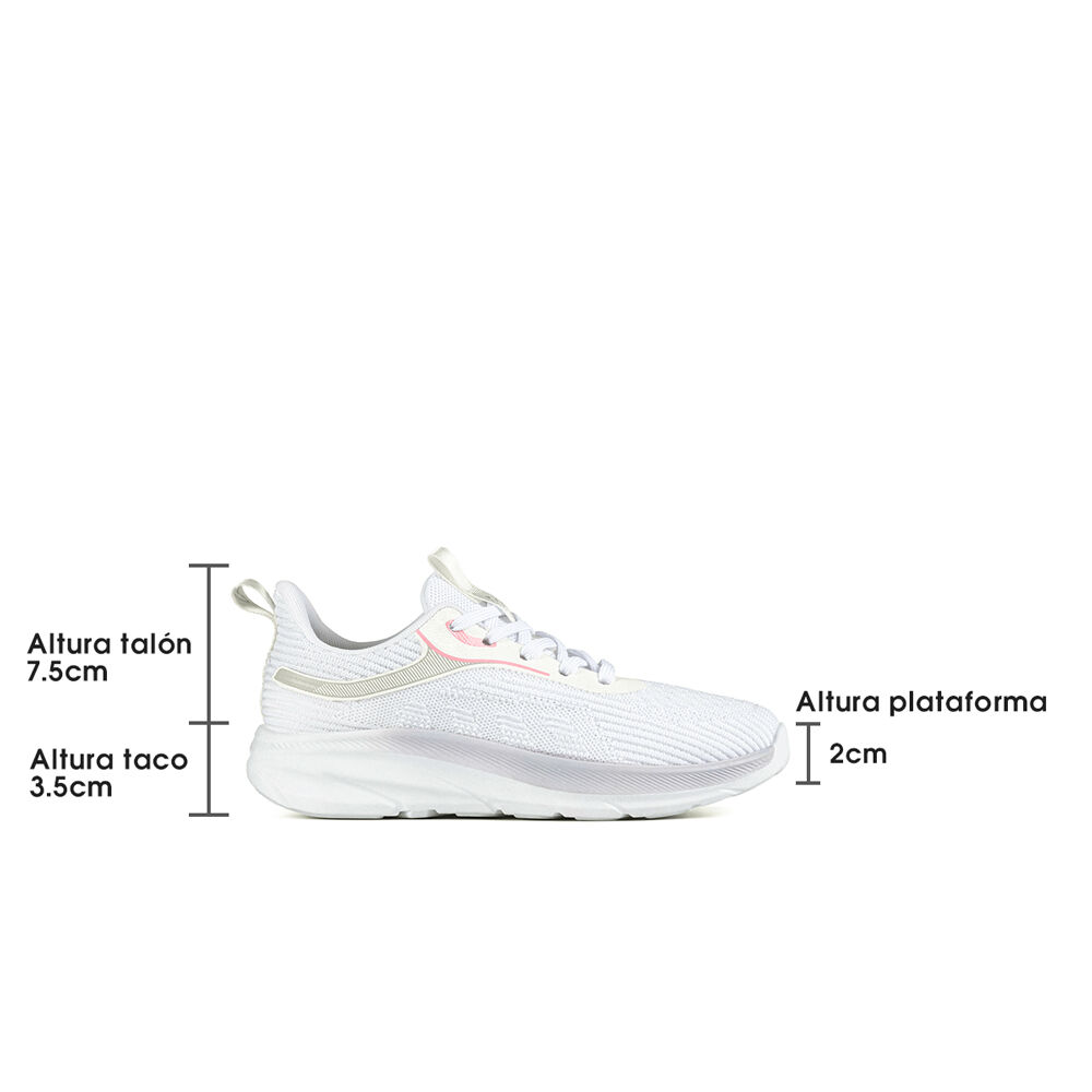 Zapatilla Deportiva Mujer Urbana Con Cordones Weide Tfa207 image number 4.0