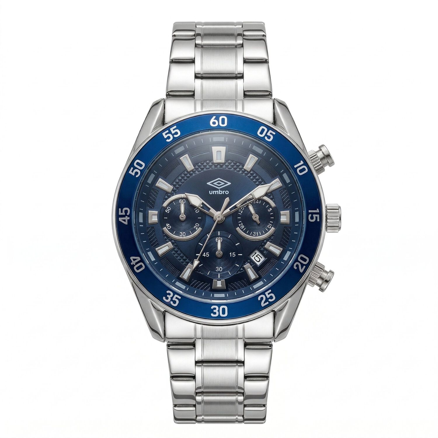 Reloj An&aacute;logo Hombre Umbro Plus Plateado Umbp-1500-180 image number 0.0