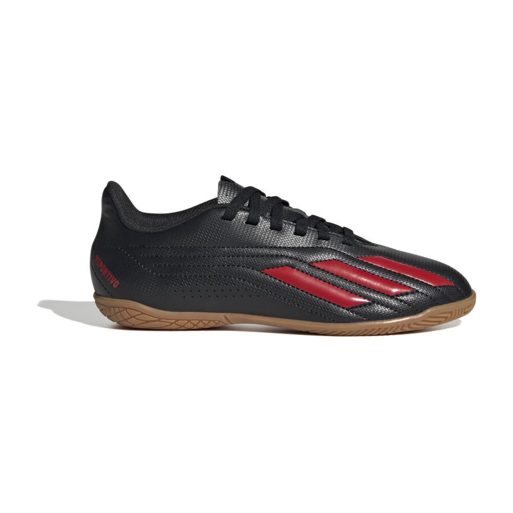 Zapatilla Fútbol Niño Adidas Deportivo Ii In J Negro/rojo image number 1.0