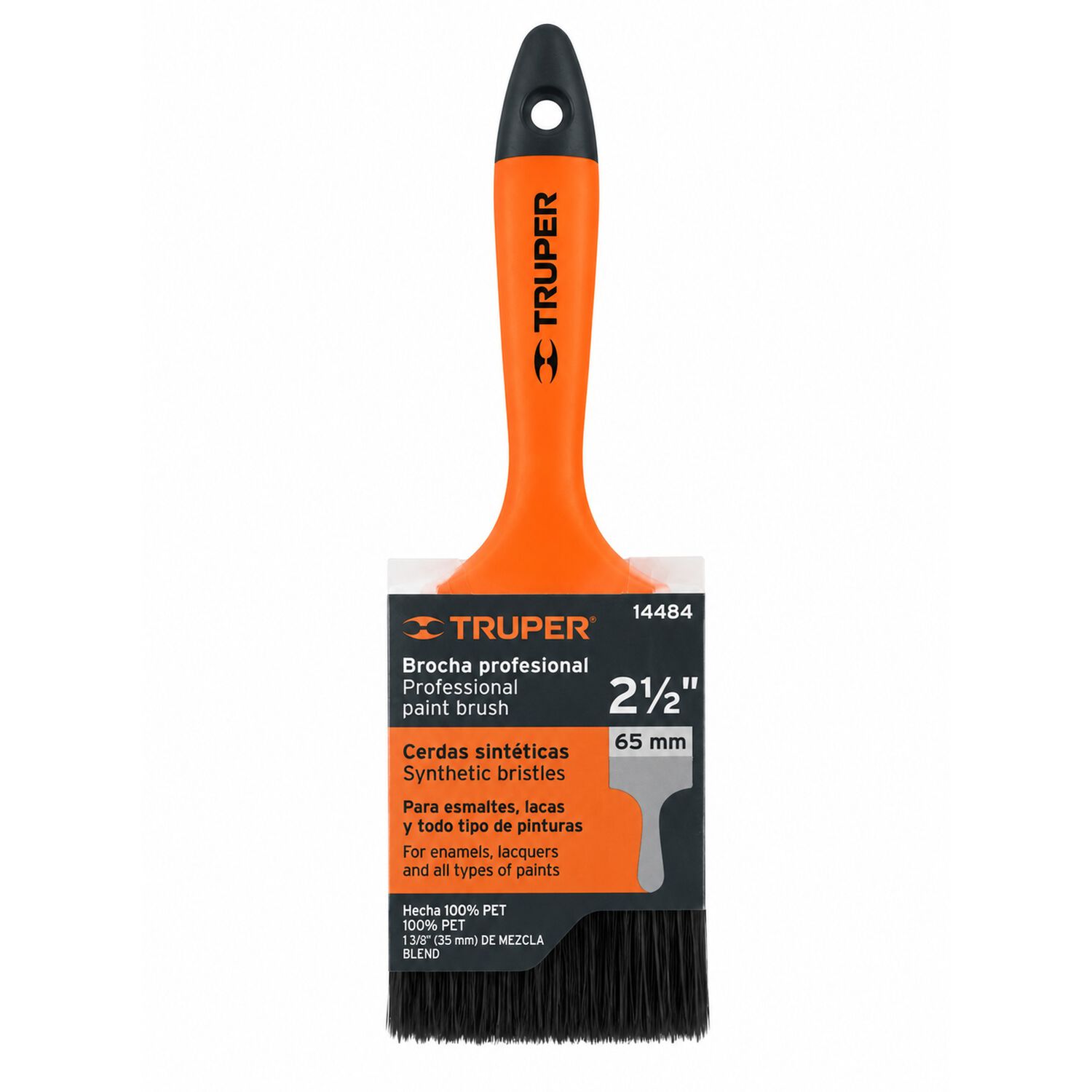 Brocha Profesional Uso General Truper 2 1/2 (63.5mm) image number 2.0