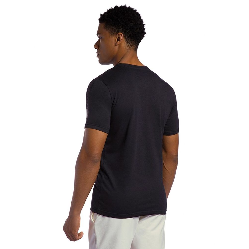 Polera Comfy Tape Negro Hombre image number 2.0