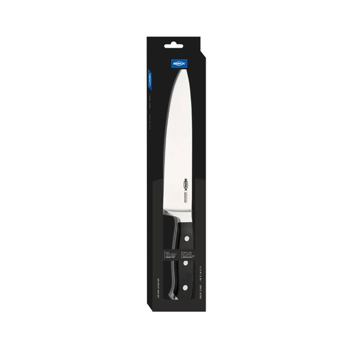 Cuchillo De Chef De 10" Infinity Brinox 2519/107 Mango Pvc image number 1.0