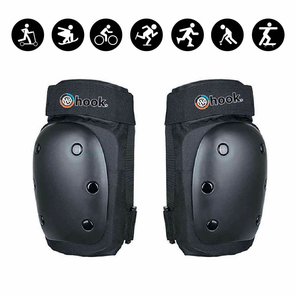 Rodilleras Hook 407 Black S image number 2.0