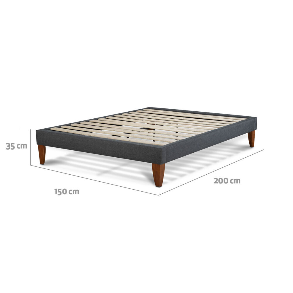 Base Europea Cic Curve / 2 Plazas / Base Normal image number 2.0