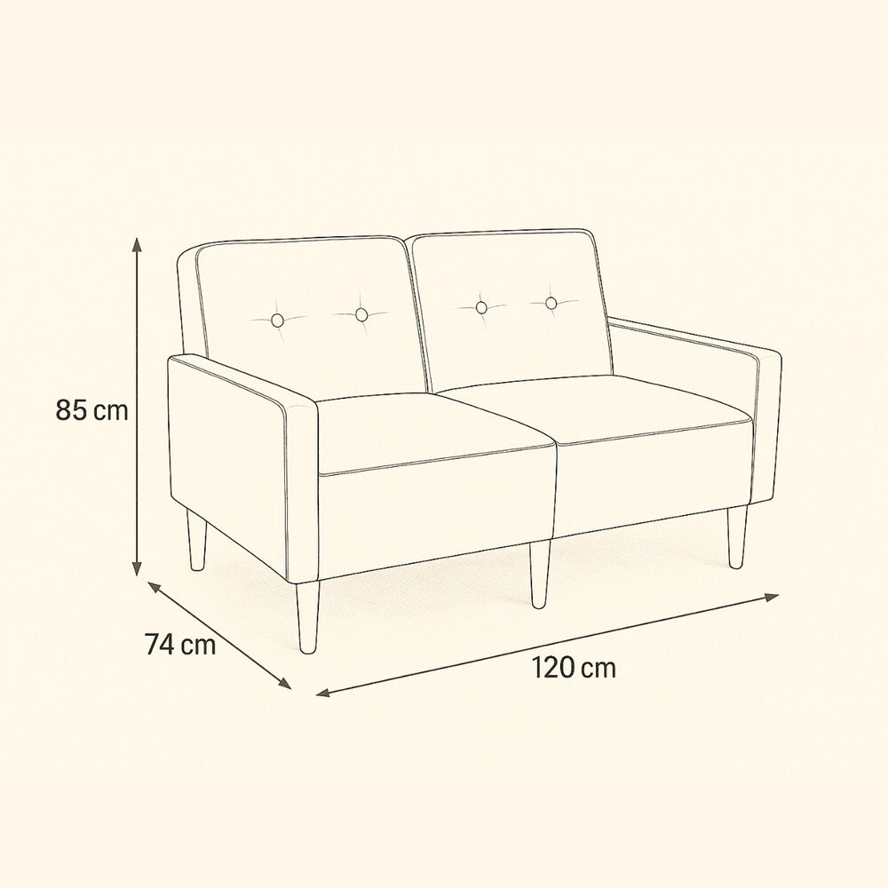 Sofa De Lino Atenas image number 4.0