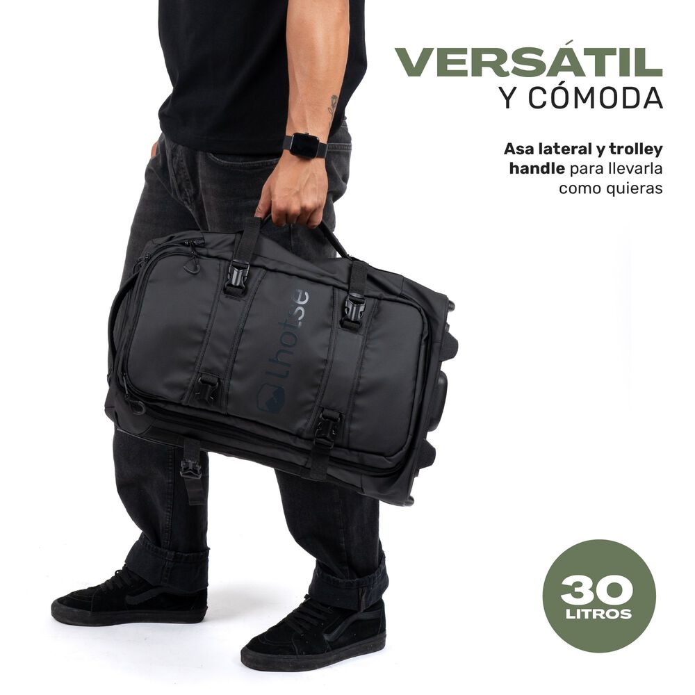Maleta Bolso Trolly Expedition Duffel 30lts Black image number 2.0