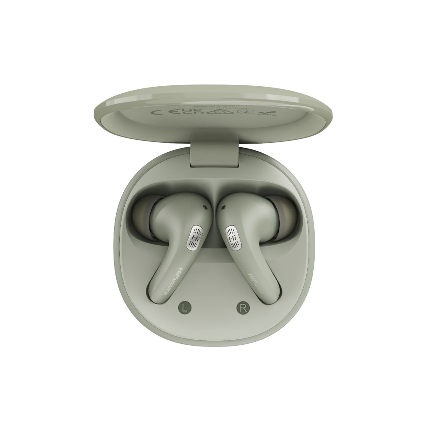 Aud&iacute;fonos Hifuture Flybuds 4 Anc Tws Verde 35h image number 2.0