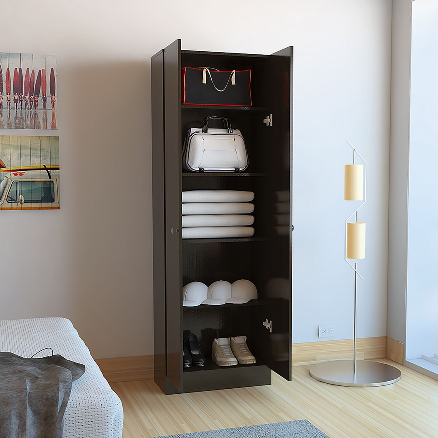 Cl&oacute;set Casa Ideal Home / 2 Puertas image number 2.0