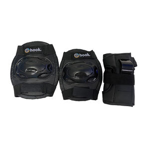 Set De Protecciones (rodilla-codo-muñeca) 309 Negra S