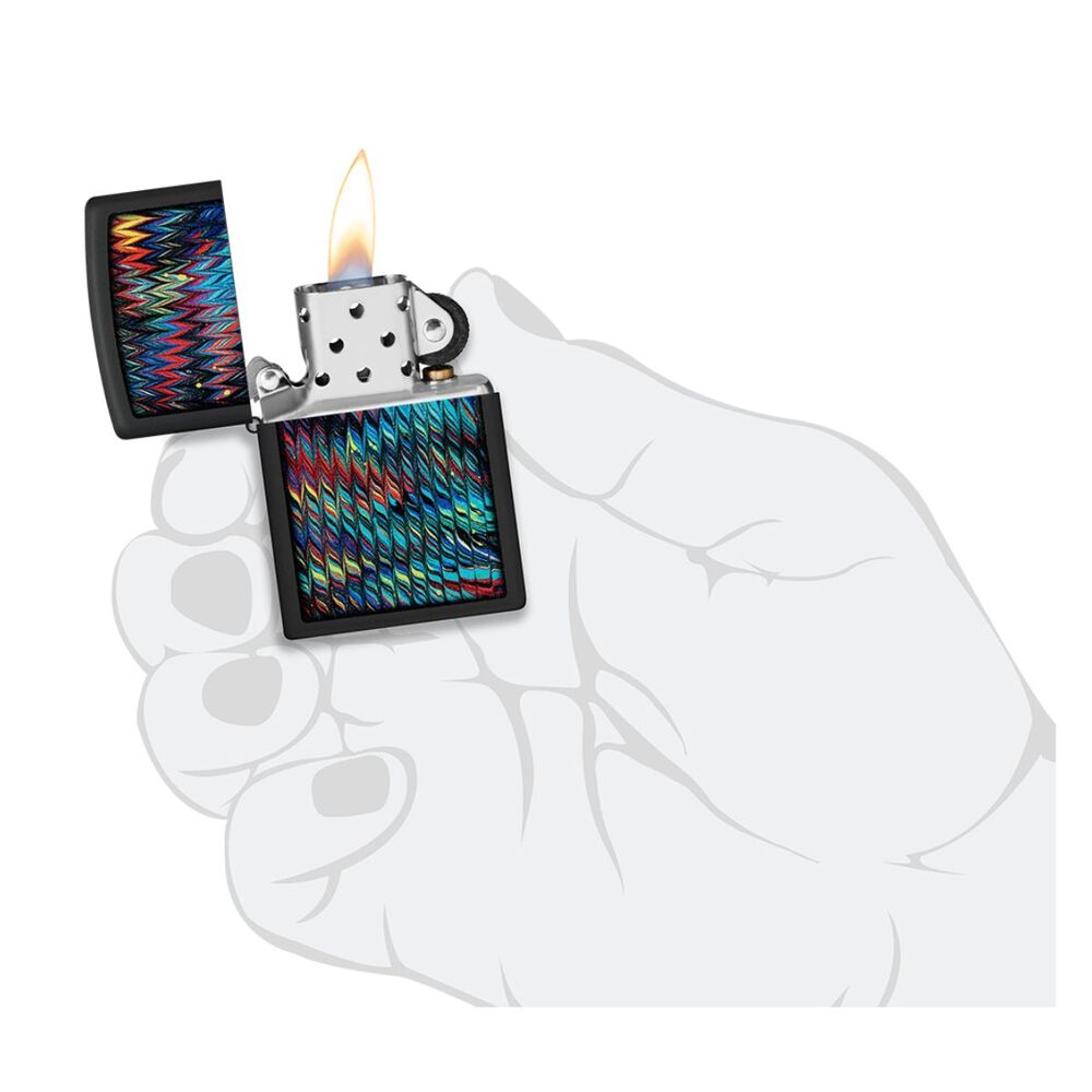 Encendedor Zippo Paint Pour Design Multicolor Zp46169 image number 4.0