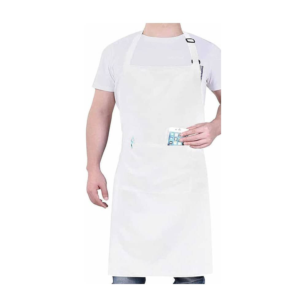 Pack X 4 Pecheras Blancas Chef Cocina image number 0.0