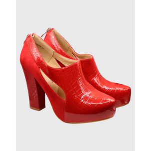 Zapato Taco Who Rojo