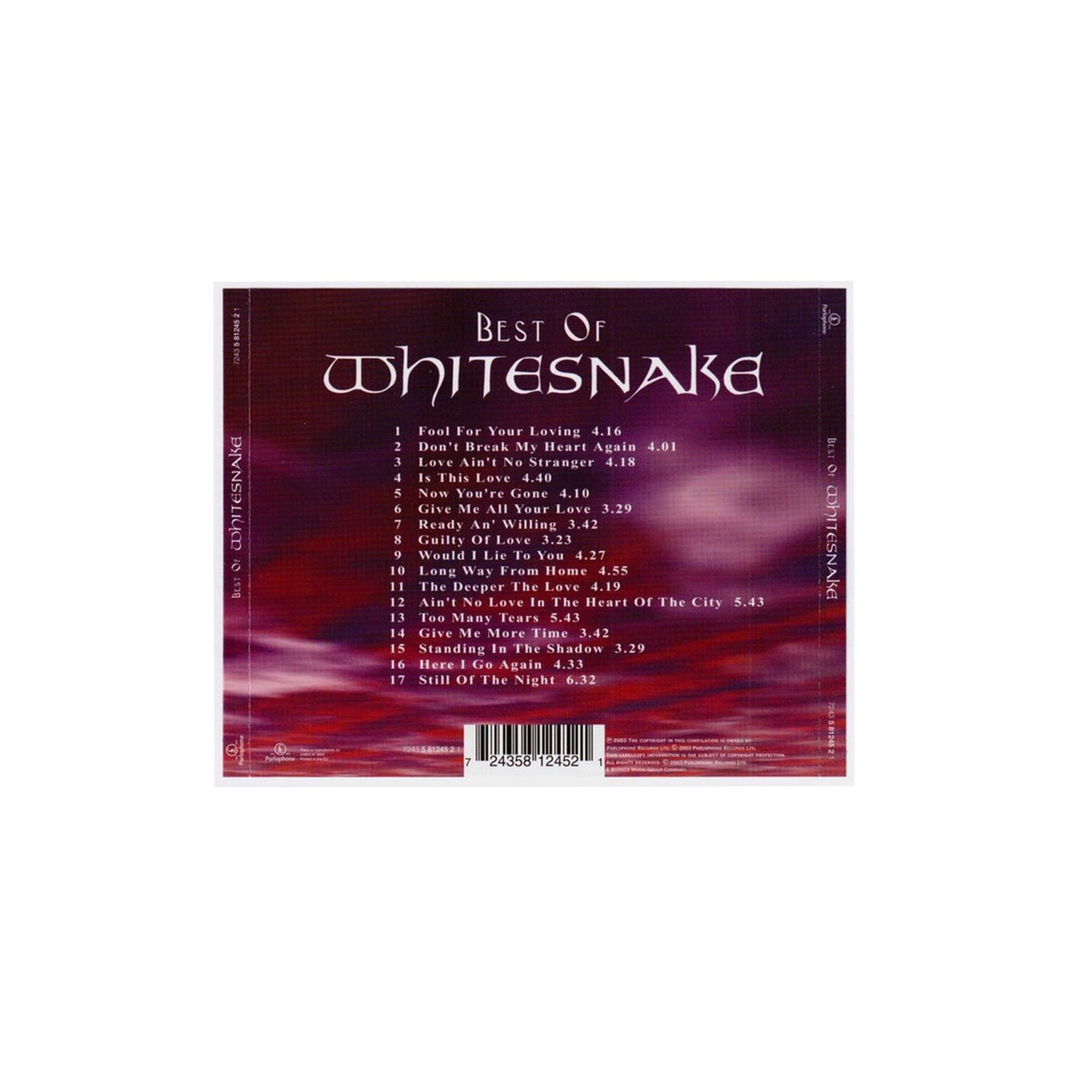 Whitesnake - Best Of | Cd image number 1.0