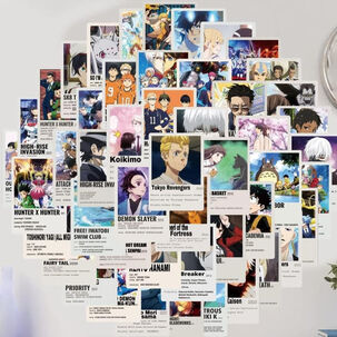 Stickers posters anime pegatinas (100 unidades)