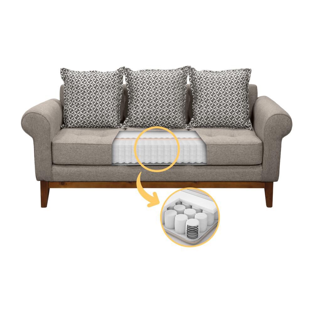 Sof&aacute; Living Factory Coihue / 3 Cuerpos image number 2.0