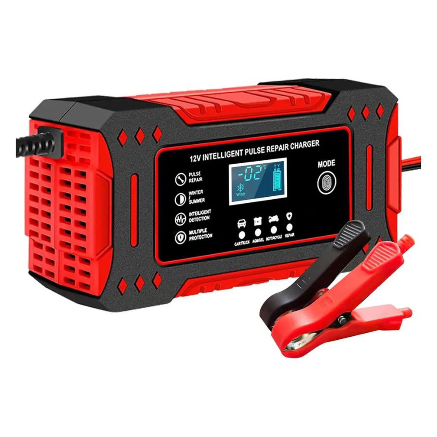 Cargador De Bater&iacute;a Para Coche 12v 7ah A 150ah image number 0.0