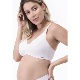Sosten Lactancia Microfibra Blanco 2rios