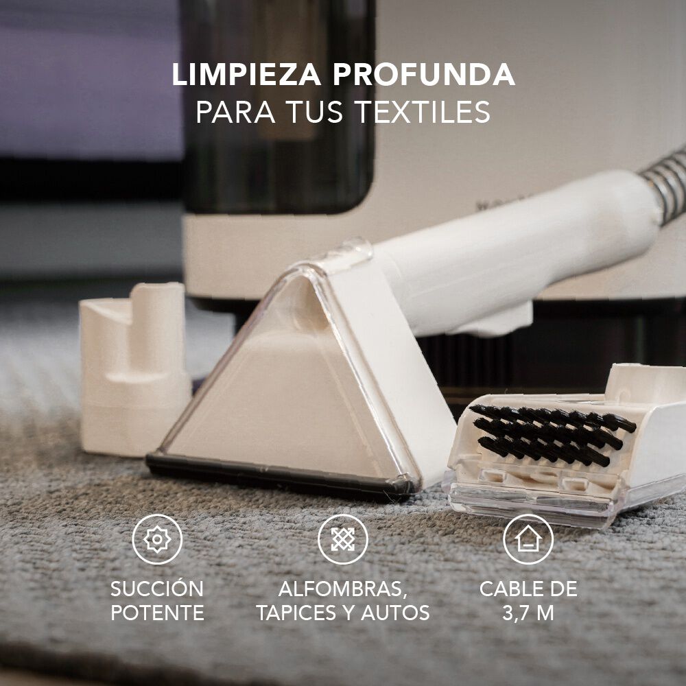 Pack Aspiradora Lava Tapiz Mouvair Jet + Limpiador De Alfombras Y Tapices image number 3.0