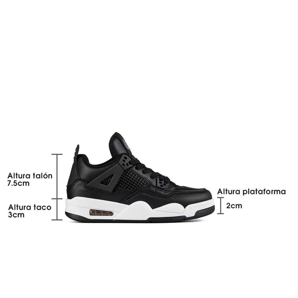 Zapatillas Deportivas Casual Mujer Con Cordones Weide Tfa202 image number 4.0