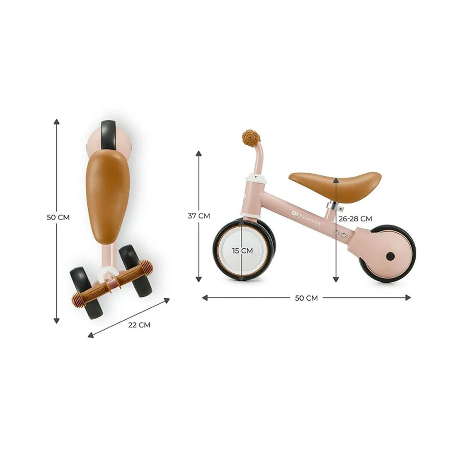 Triciclo Cutie Light Pink image number 4.0