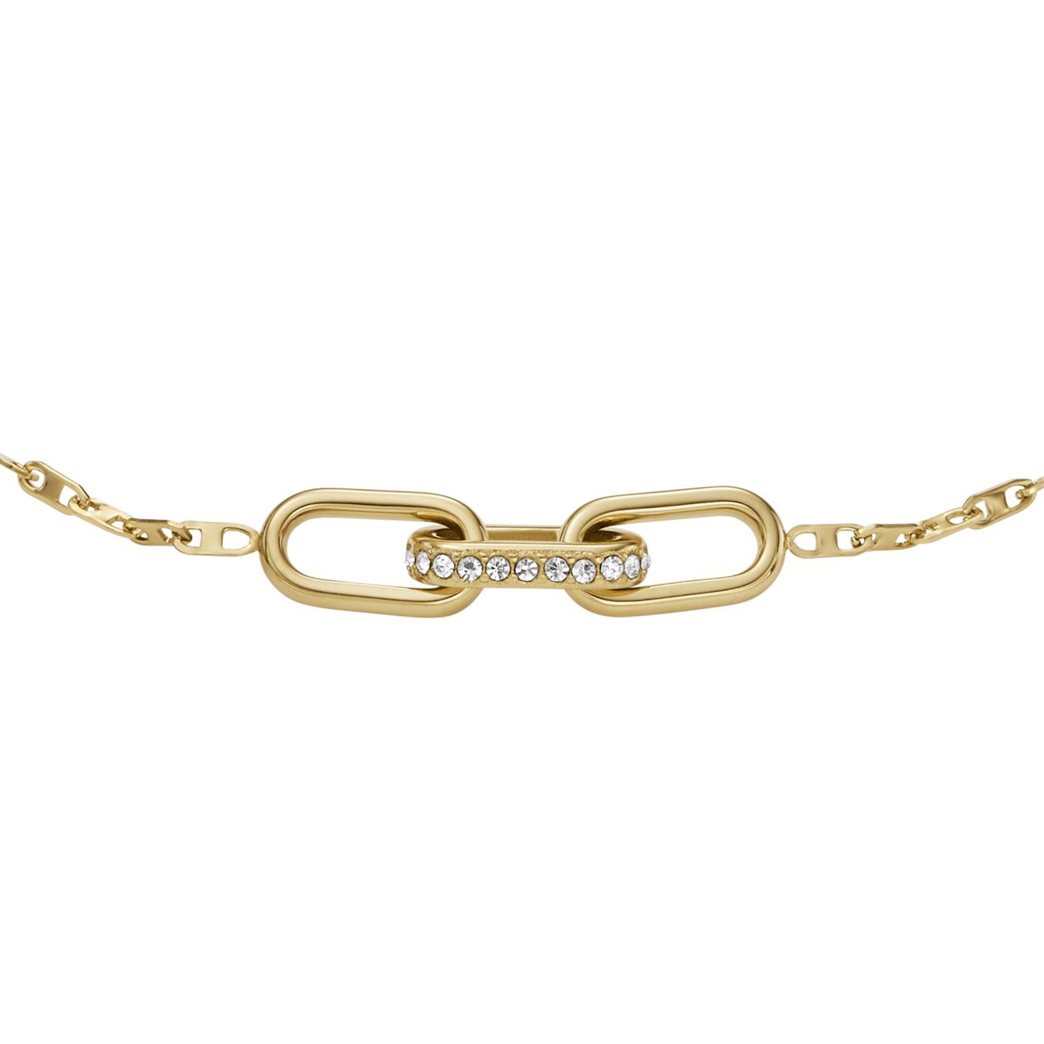 Pulsera Fossil Dorado Mujer Jf04525710 image number 1.0