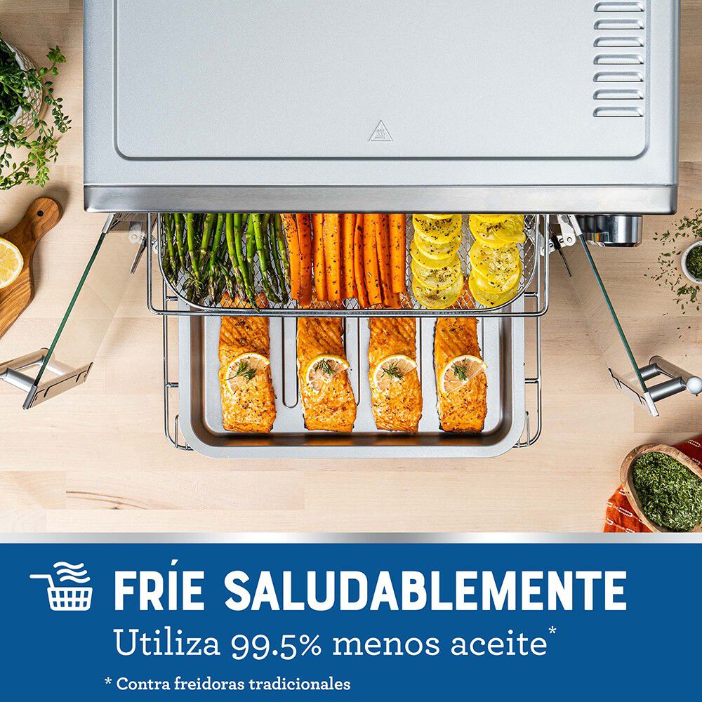 Horno Oster Con Freidora De Aire Y Antiadherente Tssttvfdmafns image number 4.0