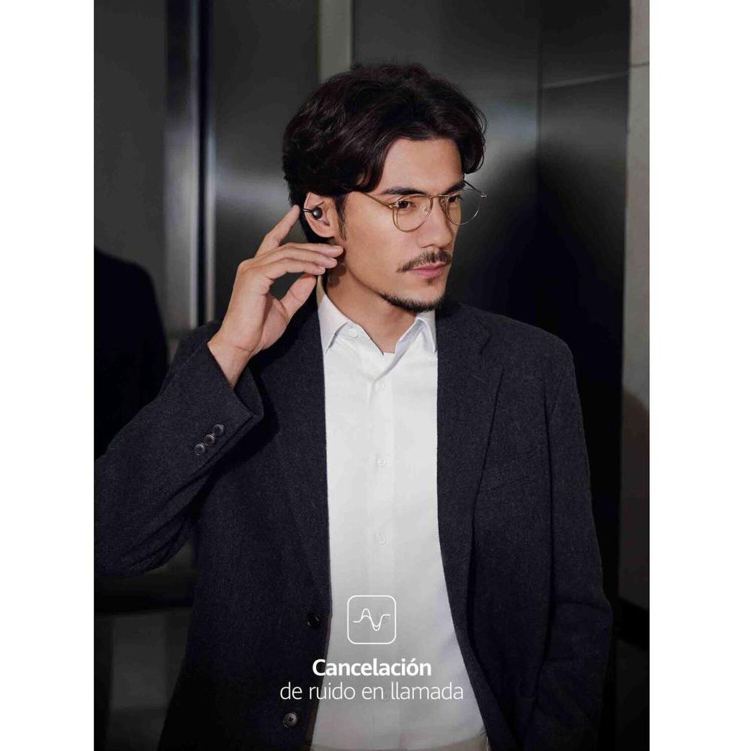 Aud&iacute;fonos Bluetooth Huawei Freeclip Black image number 8.0