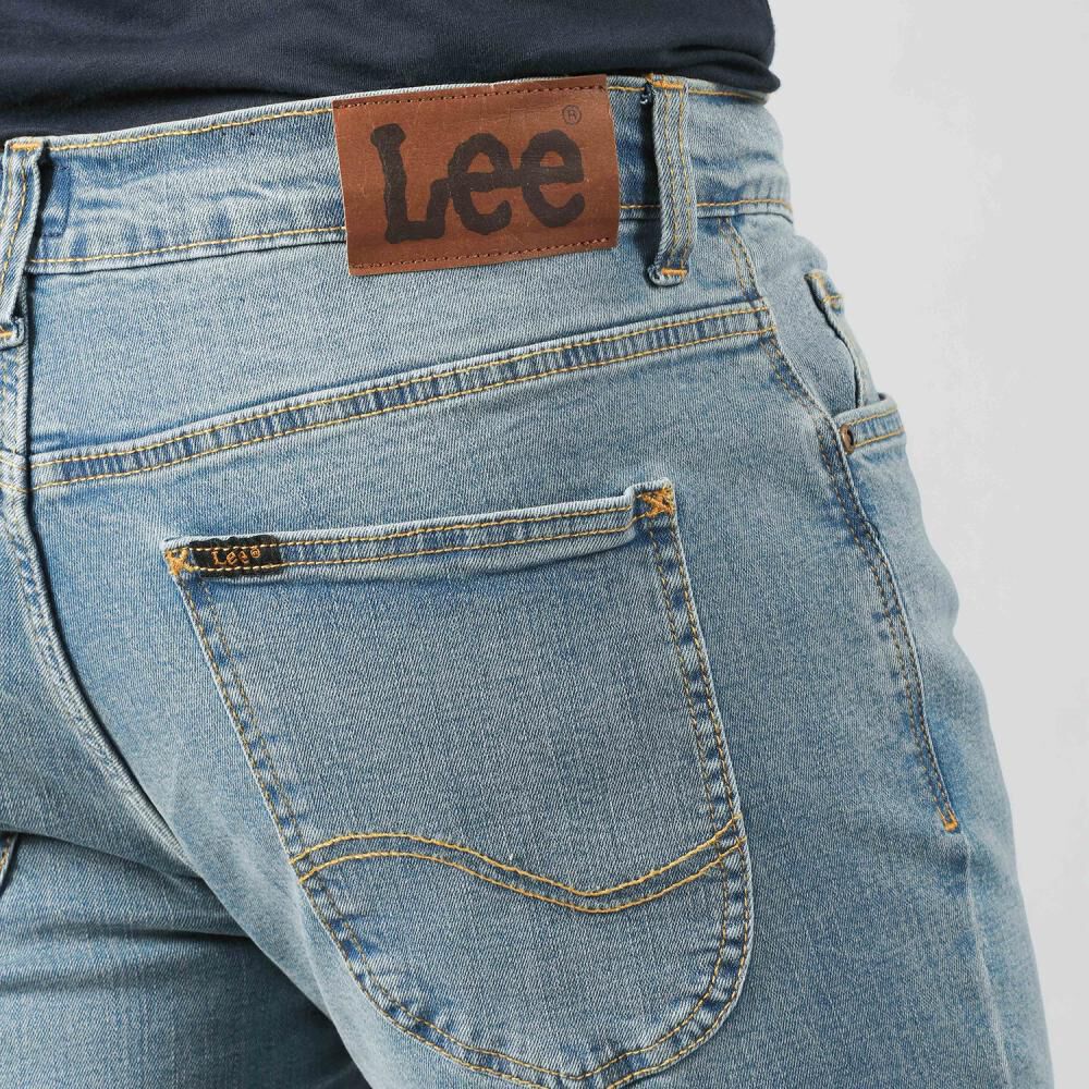 Jeans Tiro Medio Regular Fit Hombre Lee image number 3.0