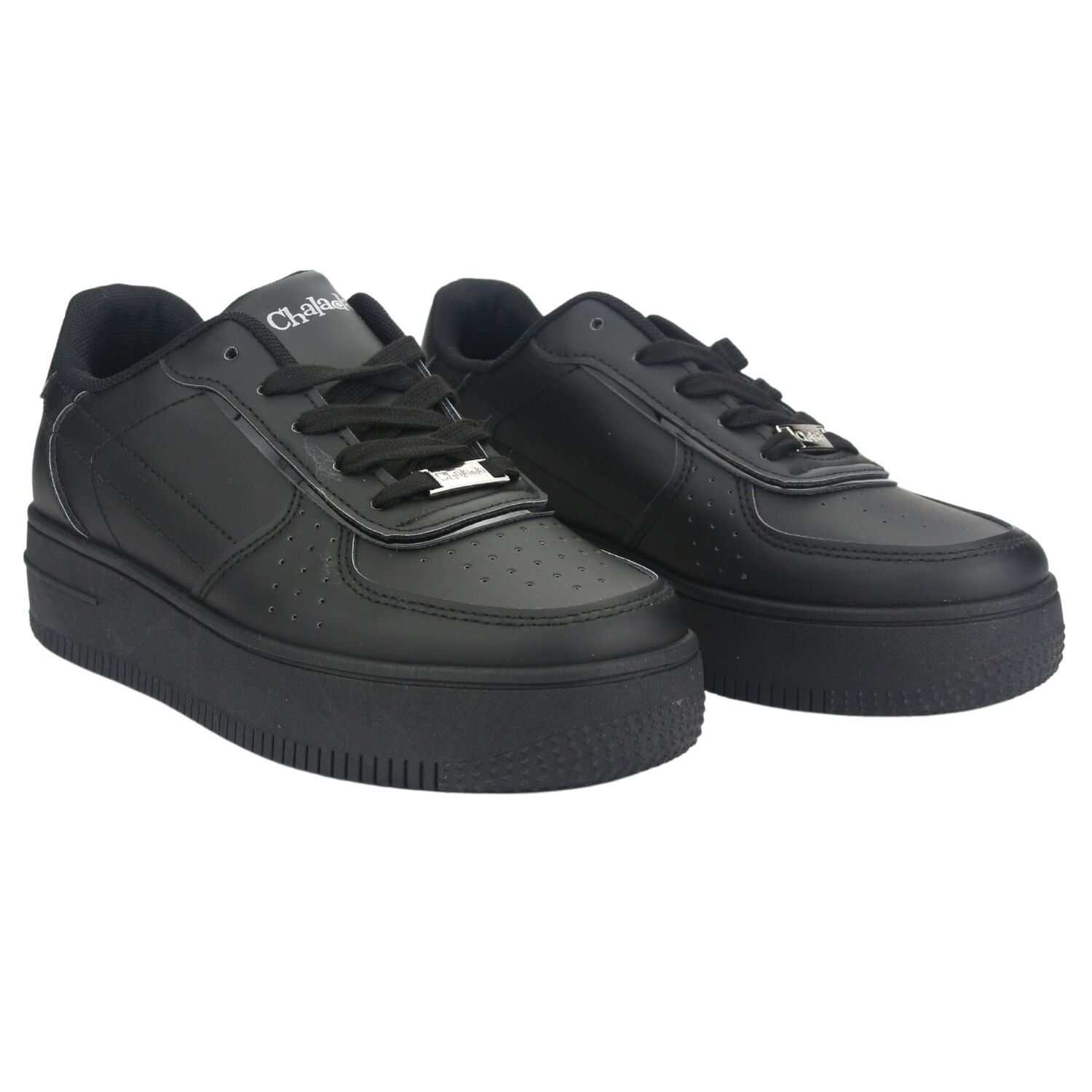 Zapatilla Chalada Mujer Joggo-7 Negro Urbano image number 4.0