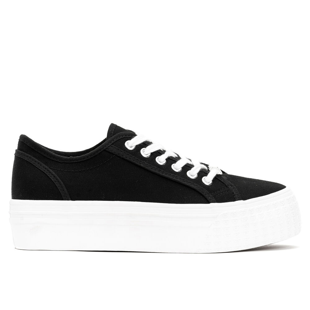 Zapatilla Mujer Negro War Chancleta image number 0.0