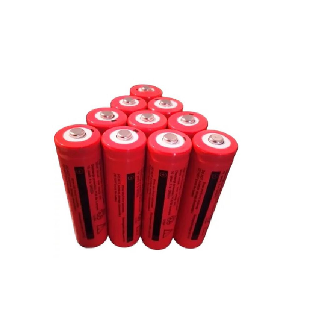 Pilas Baterias Recargables De Litio 18650 Especial Vaper 8800 Mah Vaporizadores Gptop Roja Con Punta Contacto image number 4.0