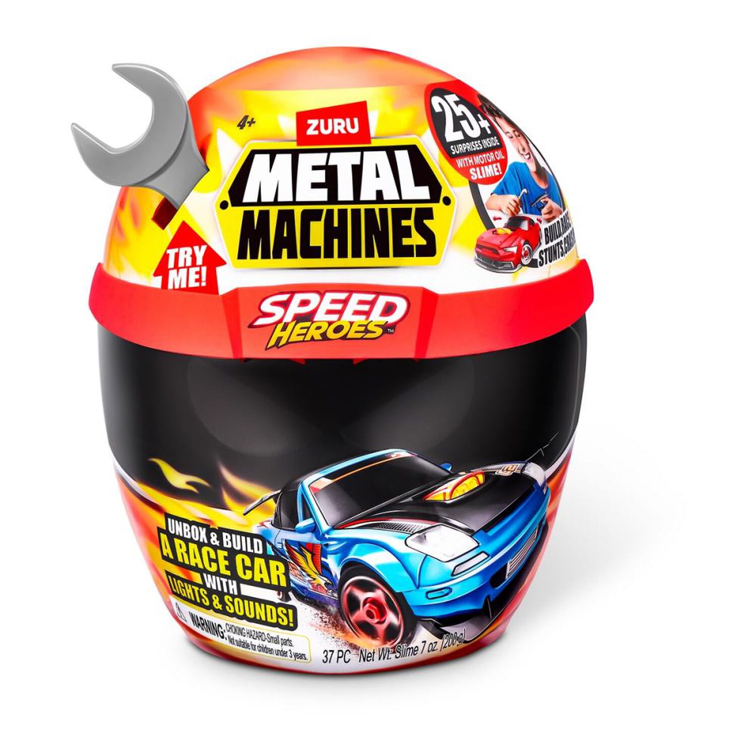 Playset Casco Speed Hero Metal Machines image number 3.0