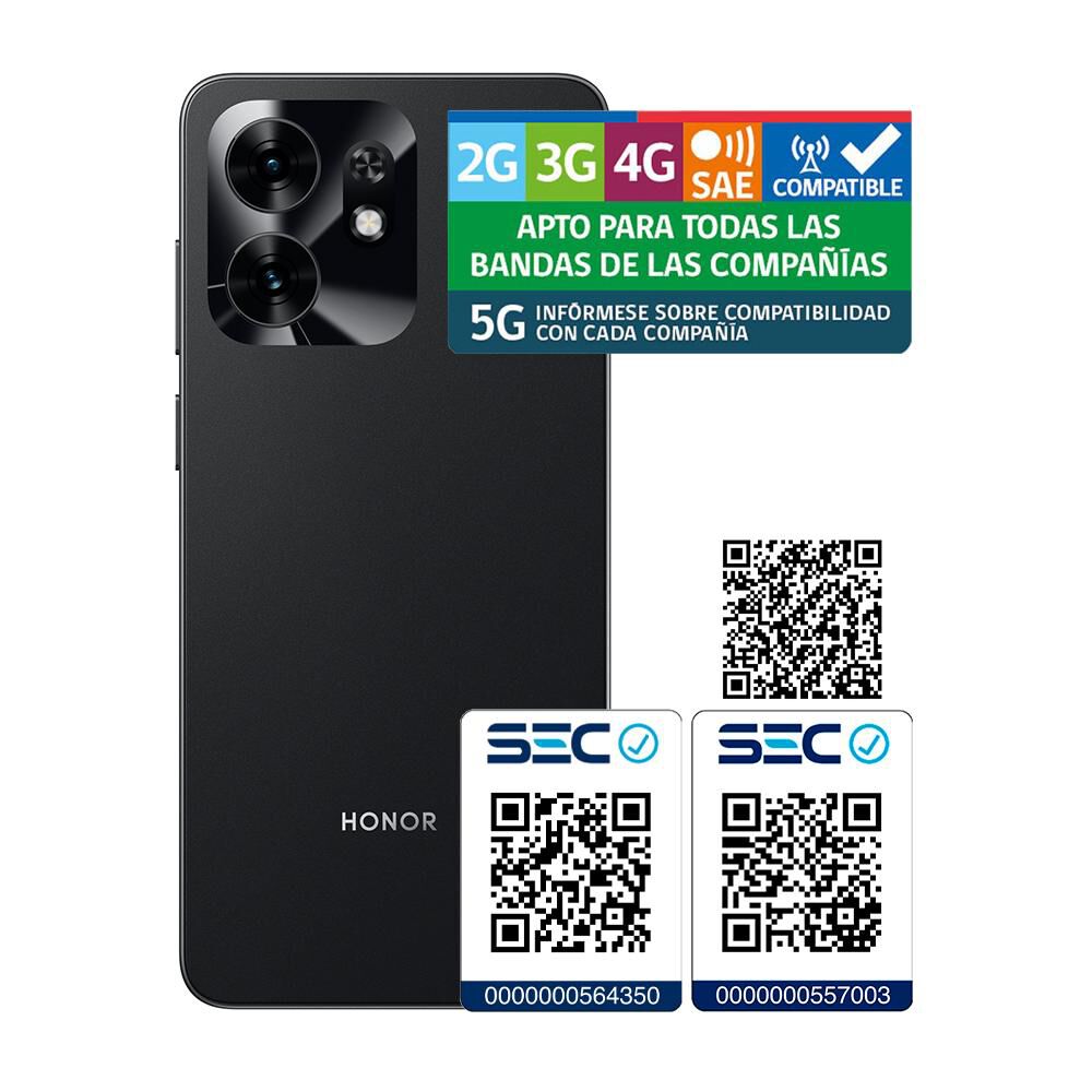 Smartphone Honor X6d / 5G / 256 GB / Negro / Liberado image number 10.0