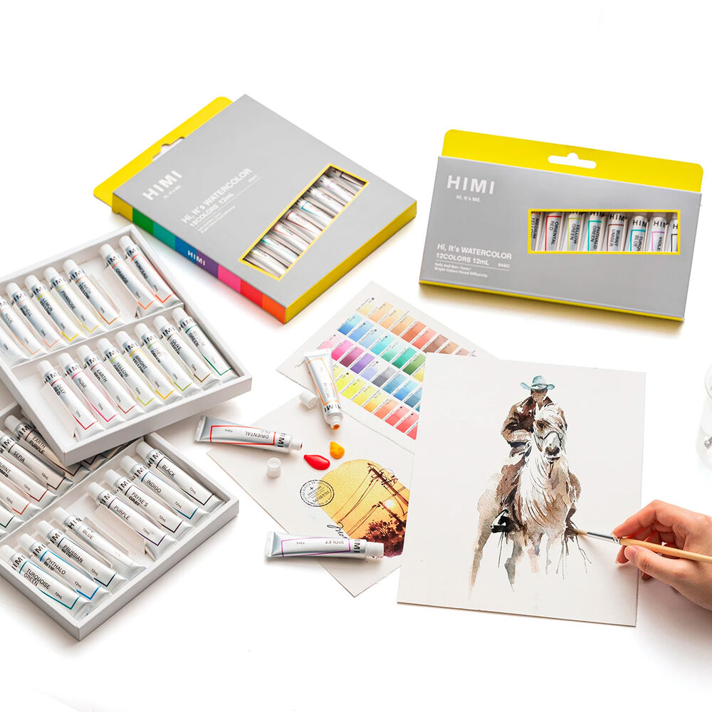 Himi Set Tubos De Acuarela 12 Ml 24 Colores image number 5.0