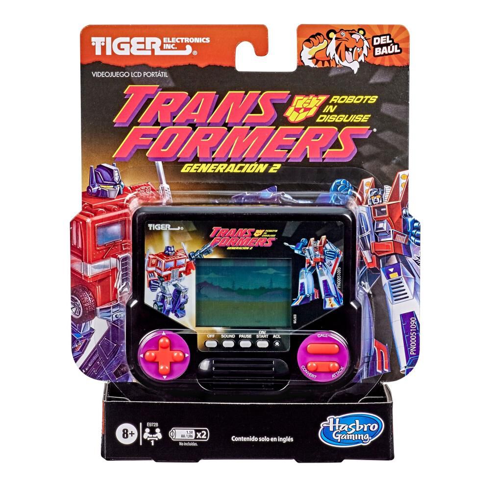 Juego Retro Gaming Tiger Electronics Transformers image number 0.0