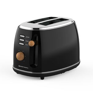 Tostador Desing 2 Rebanadas Negro Easyways