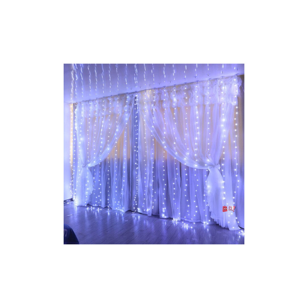 Guirnalda Cortina Luz Led 2mts Blanco Frio - Ps image number 2.0