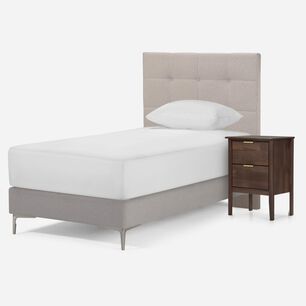 Set De Maderas Rosen Issey Niebla / 1.5 Plazas