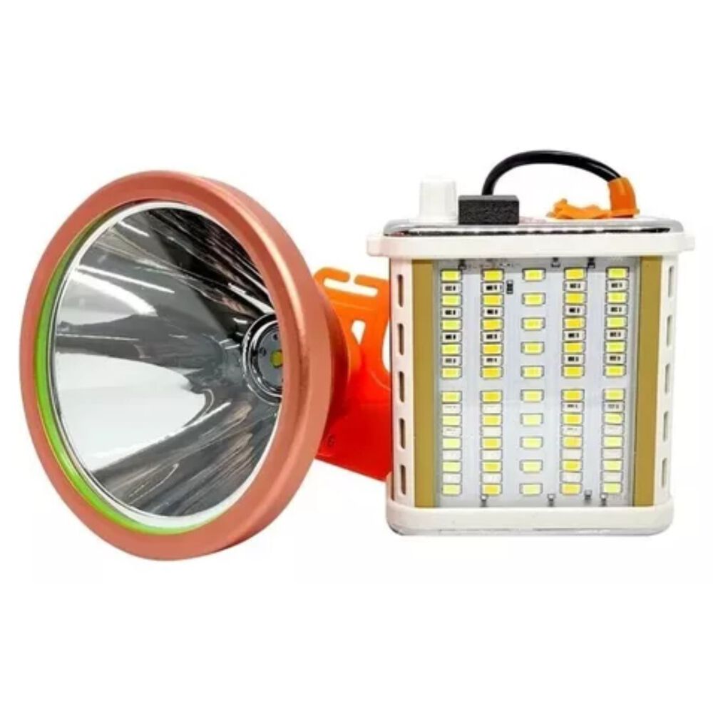 Linterna Recargable Led Alta Potencia 800w Camping Aventura image number 0.0