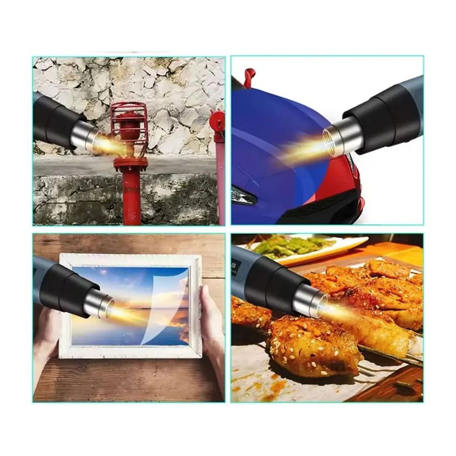 Pistola De Calor Industrial 2000w Irm Profesional image number 2.0