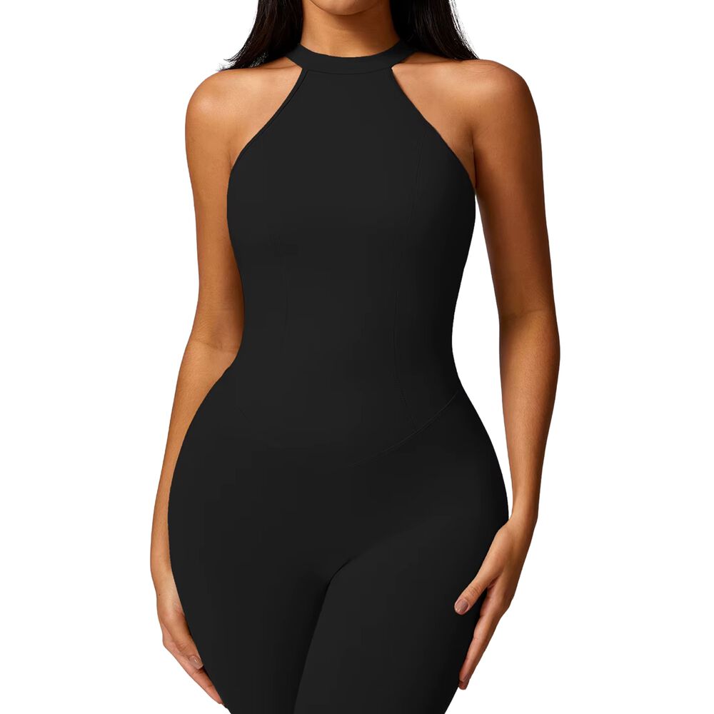 Enterito Push Up Corte V Sin Manga Con Cierre image number 3.0