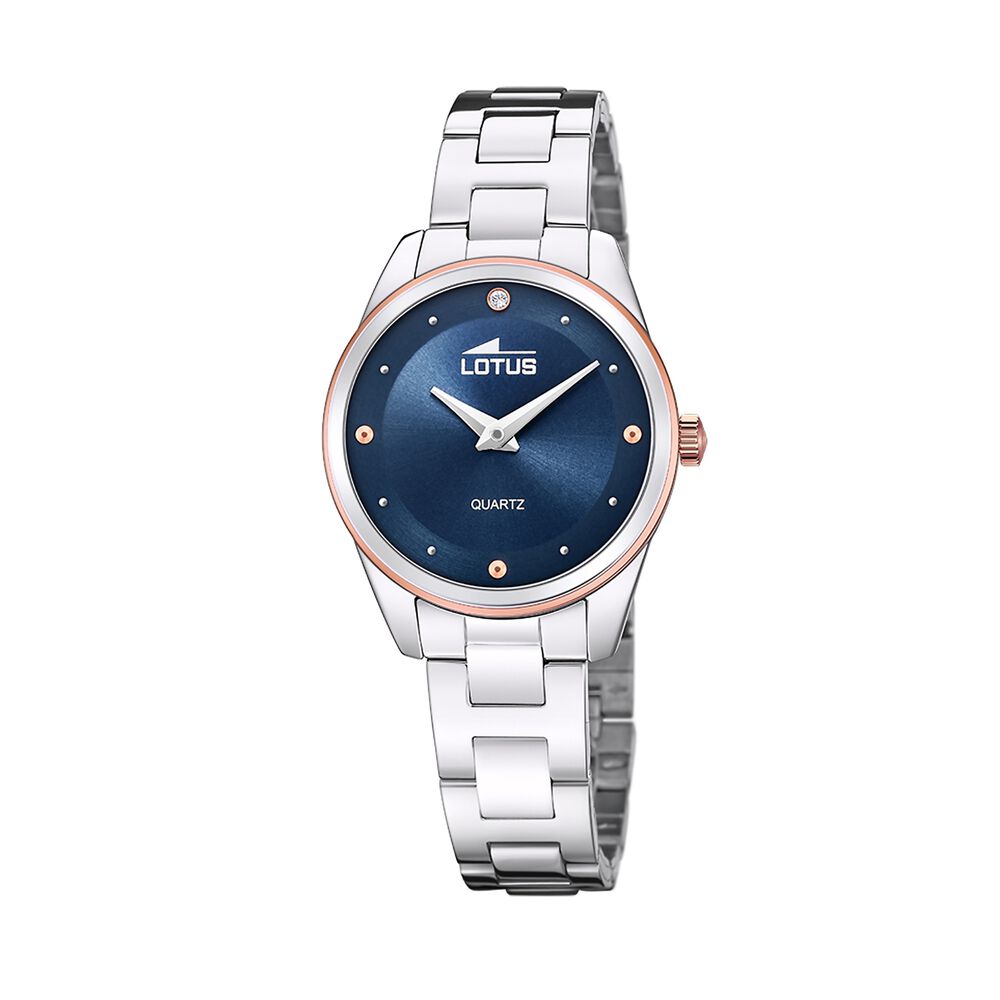 Reloj 18795/2 Lotus Azul Mujer Trendy image number 0.0